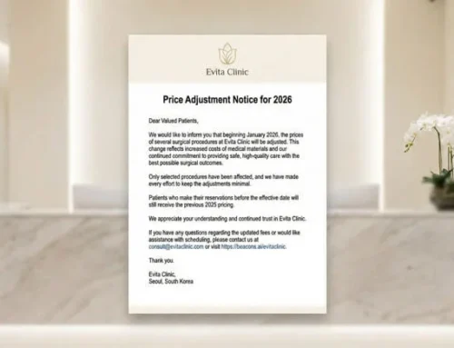 2026 Price Adjustment Notice