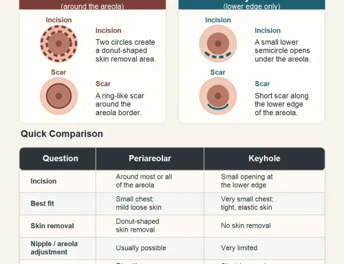 Keyhole vs Periareolar Top Surgery: Understanding Minimal-Scar Chest Masculinization
