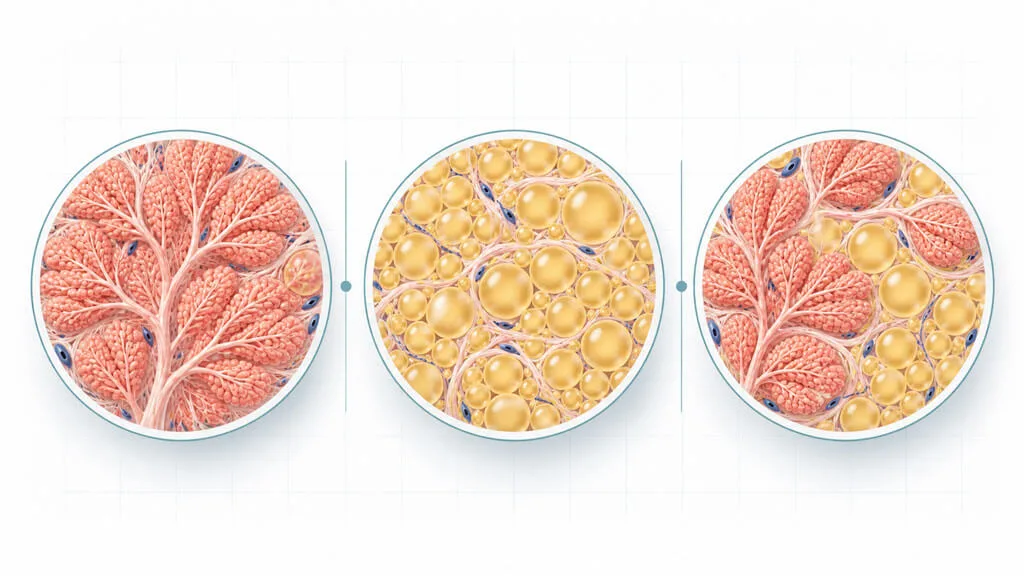 05-true-vs-pseudo-gynecomastia-tissue-patterns 05 true vs pseudo gynecomastia tissue patterns