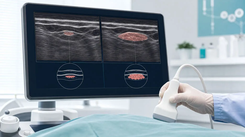 06-ultrasound-clinically-meaningful-gland Ultrasound evaluation of clinically significant male breast glandular tissue
