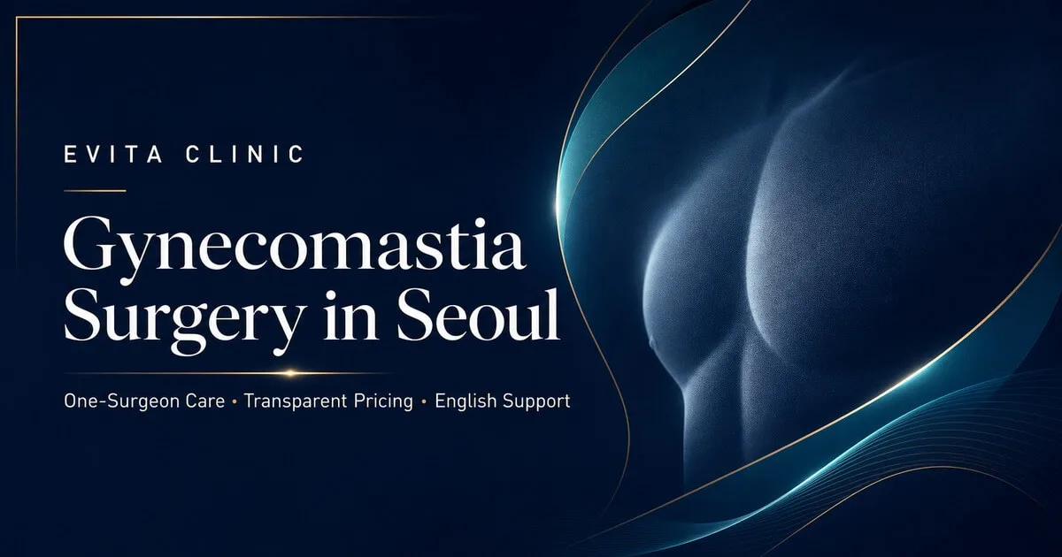 Gynecomastia surgery at Evita Clinic